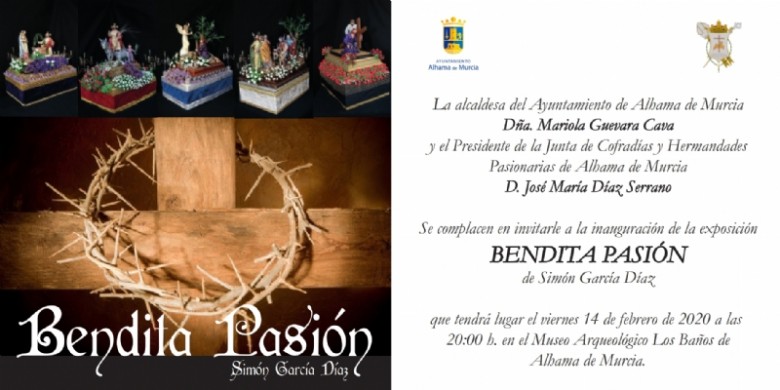 Simón García inaugura la exposición 'Bendita Pasión' este viernes en el Museo Los Baños