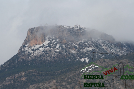 HOY DIA 19 NEVADA EN LAS PARTES MAS ALTAS DE SIERRA ESPUÑA HOY DIA 19 NEVADA EN LAS PARTES MAS ALTAS DE SIERRA ESPUÑA