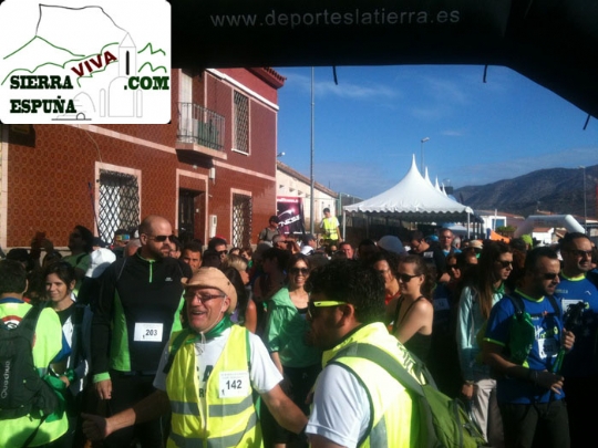 Nueva senda marcha Contra el cáncer celebrado el domingo 18 de mayo Aledo Sierra Espuña