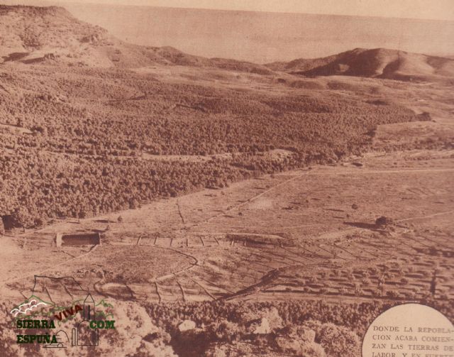 Fotos ineditas de Sierra Espuña de 1931 - 1