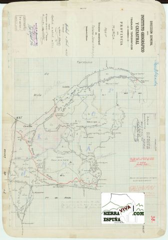 Mapas de Sierra Espuña de 1900 y 1933 - 4