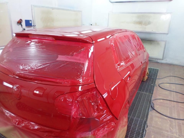 TRABAJO DE PINTURA PINTAR COCHE ENTERO