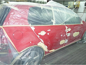 TRABAJO DE PINTURA PINTAR COCHE ENTERO