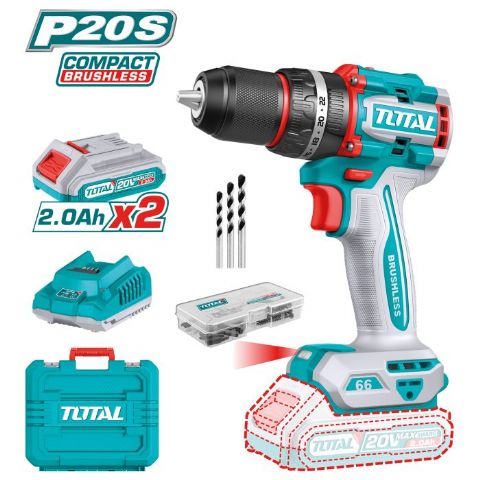 TALADRO PERCUTOR BRUSHLESS A BATERÍA