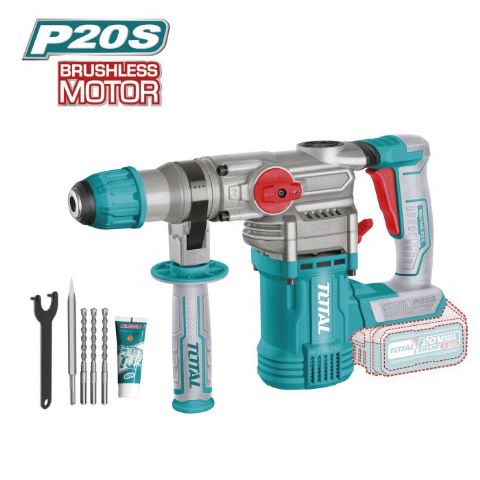 MARTILLO COMBINADO BRUSHLES A BATERÍA 20V