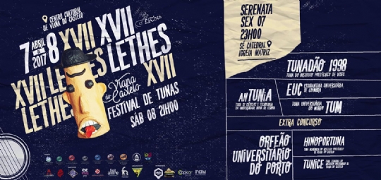 XVII LETHES - Festival de Tunas Cidade de Viana do Castelo (Portugal)