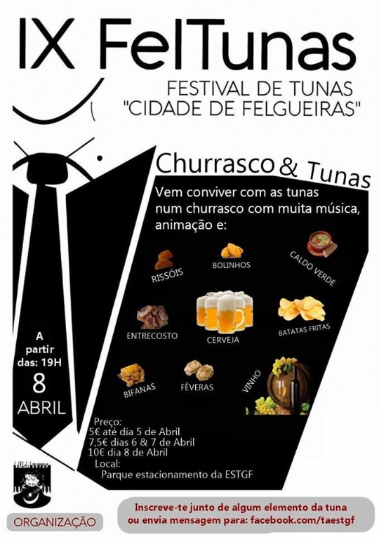 IX Feltunas - Festival de Tunas ciudade de Felgueiras (Portugal)