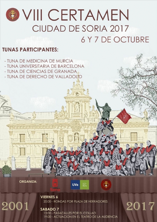 VIII Certamen de Tunas Ciudad de Soria. (Castilla y León) - España