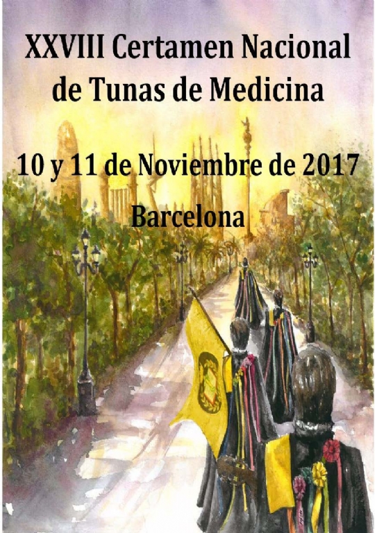 XXVIII Certamen Nacional de Tunas de Medicina, a celebrar en Cádiz (España)