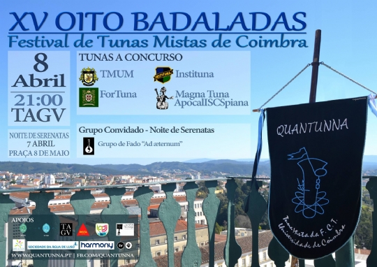 XV Oito Badaladas - Festival de Tunas Mistas de Coimbra (Portugal)
