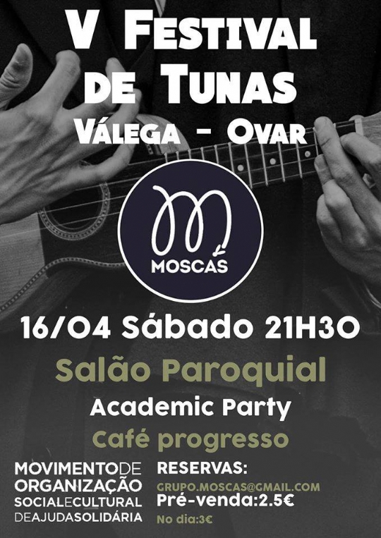 Válega, Festival de Tunas Académicas de Válega (Portugal)