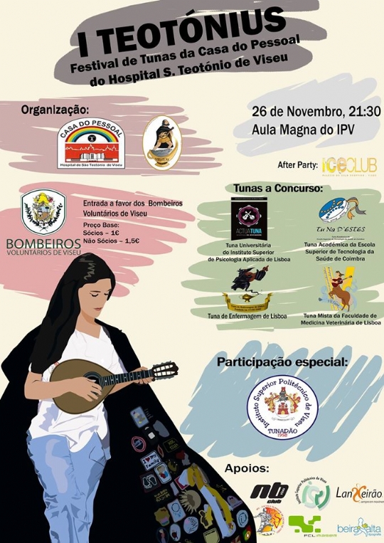 I Teotónius - Festival de Tunas da Casa do Pessoal do Hospital S. Teotónio de Viseu (Portugal)