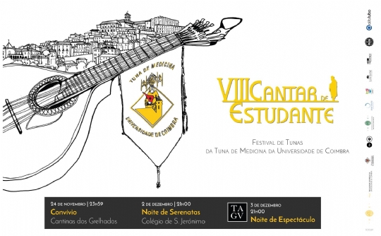 VIII Cantar de Estudante - Festival de Tunas da Tuna de Medicina da Universidade de Coimbra (Portugal)