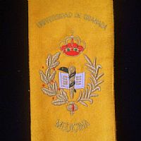 Escudo Beca de la Tuna de Medicina de Granada