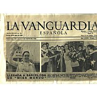 Tuna de Medicina de Barcelona en el periódico La Vanguardia