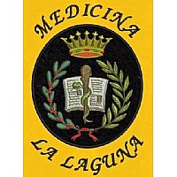 Escudo de la Tuna de Medicina de La Laguna. Islas Canarias. (Santa Cruz de Tenerife). España