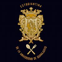 Escudo de la Estudiantina de la Universidad de Guanajuato.