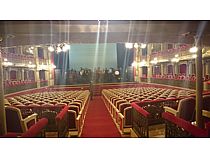 Prueba de sonido en el Teatro Romea de Murcia en la  Gala Inaugural del XXIX Certamen Internacional de Tunas “Costa Cálida”.