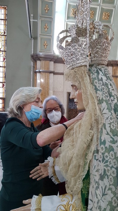 TRASLADO DE LA VIRGEN DE NTRA. SRA. DE LA ESPERANZA DESDE CARMELITAS HASTA SANTA MARIA DE GRACIA