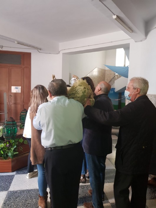 TRASLADO DE LA VIRGEN DE NTRA. SRA. DE LA ESPERANZA DESDE CARMELITAS HASTA SANTA MARIA DE GRACIA