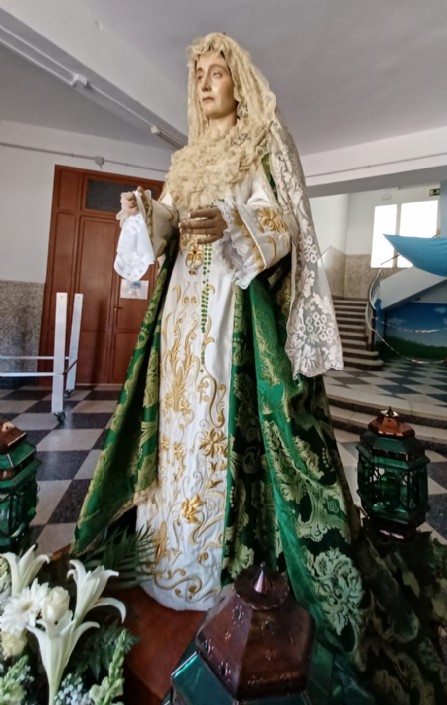 TRASLADO DE LA VIRGEN DE NTRA. SRA. DE LA ESPERANZA DESDE CARMELITAS HASTA SANTA MARIA DE GRACIA