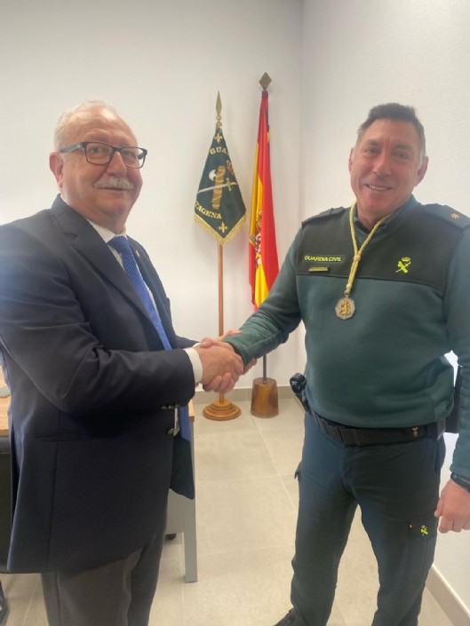 Visita protocolaria al nuevo Comandante en Jefe de la Guardia Civil