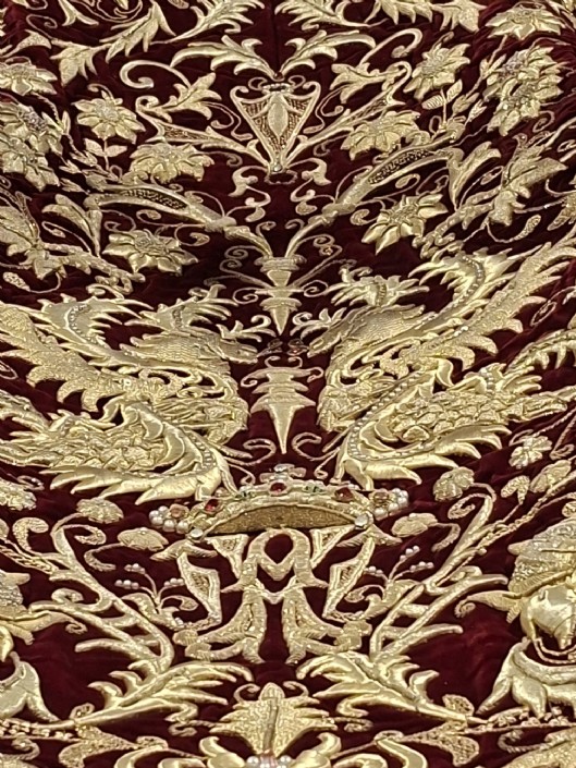 Subida del manto de la Stma. Virgen del Primer Dolor