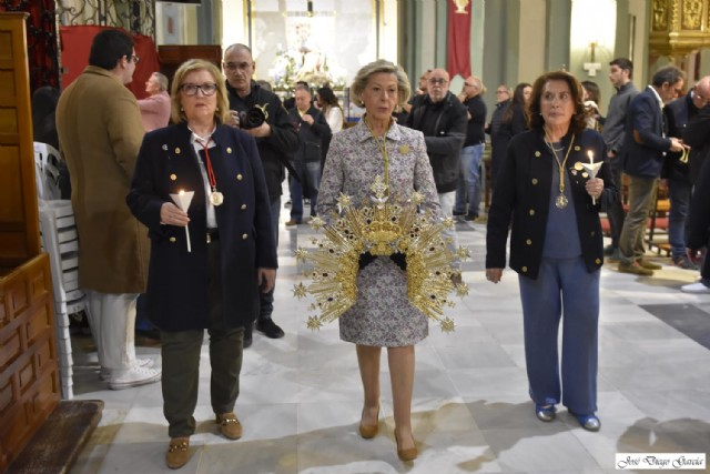 Subida de la Stma. Virgen del Primer Dolor al Altar Mayor