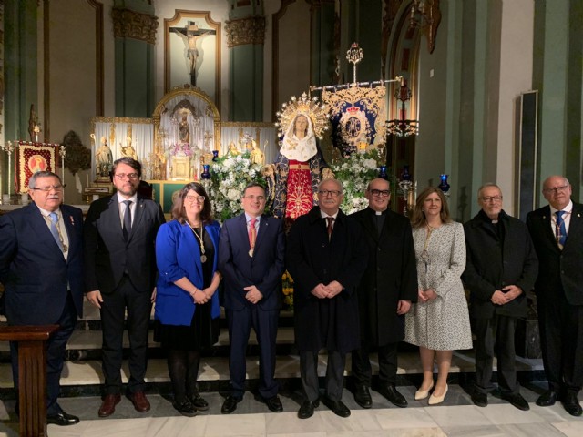 Entrega de nombramientos a las Madrinas del 2025 de los diferentes tercios de la Agrupación.