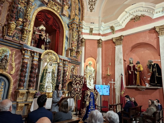 Acto de presentación de la Stma. Virgen del Primer Dolor tras su restauración.