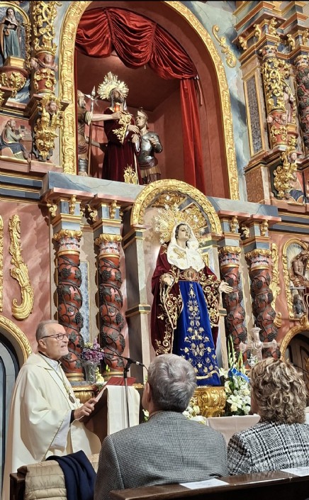 Eucaristía por el XXVI Aniversario de la Coronación Canónica de la Stma. Virgen del Primer Dolor.