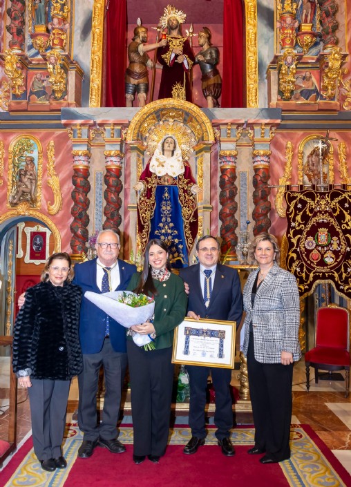 Entrega de nombramientos a las Madrinas del 2026 de los diferentes tercios de la Agrupación