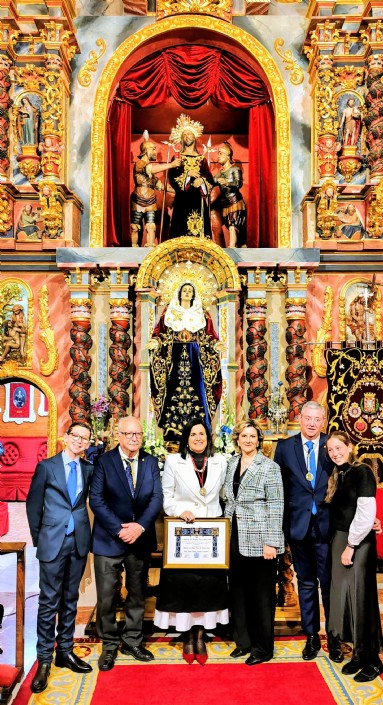 Entrega de nombramientos a las Madrinas del 2026 de los diferentes tercios de la Agrupación