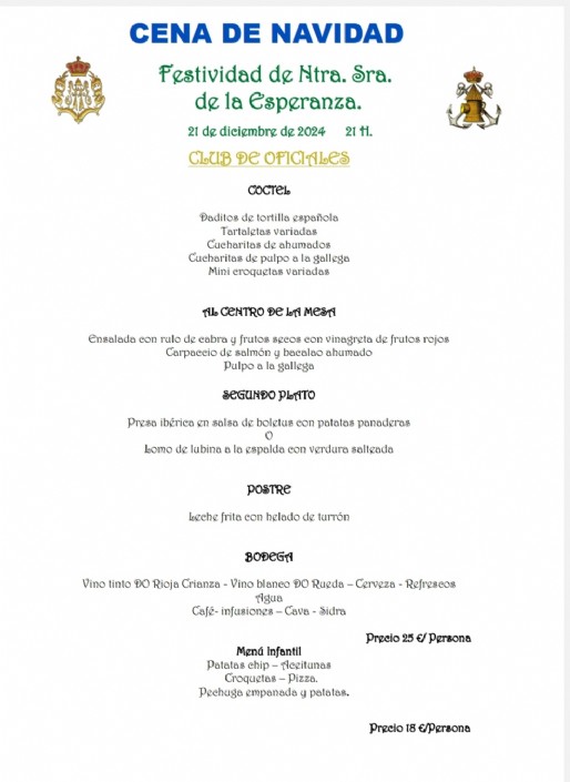 Eucaristía en honor de Ntra. Sra. de la Esperanza