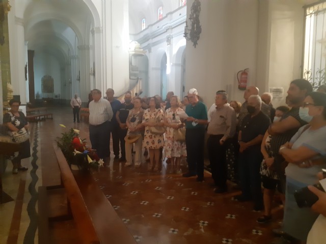 75 ANIVERSARIO. CREVILLENTE. OFRENDA A LA VIRGEN NTRA. SRA. DE LOS DOLORES