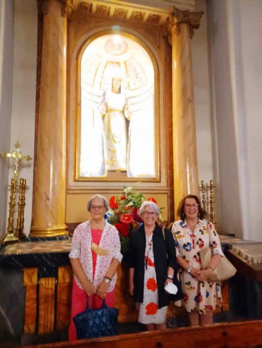 75 ANIVERSARIO. CREVILLENTE. OFRENDA A LA VIRGEN NTRA. SRA. DE LOS DOLORES