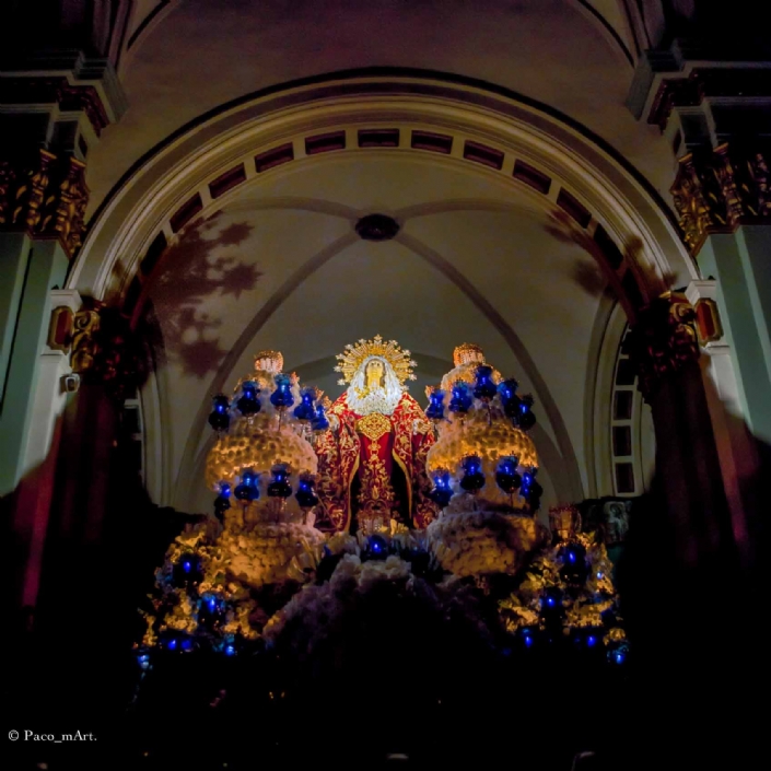 ORACION SALIDA AGRUPACIÓN DE LA STMA. VIRGEN  MIERCOLES SANTO