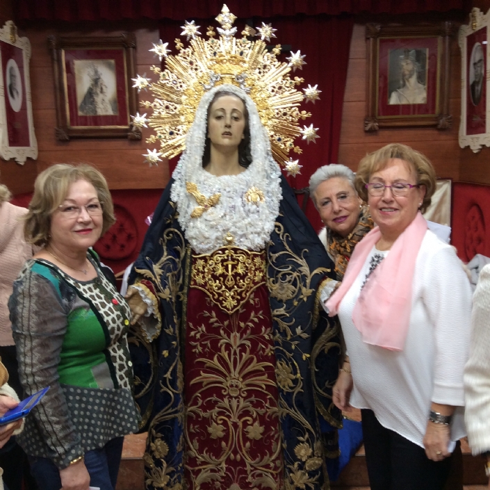 Vestida de la Santísima Virgen del Primer Dolor 2018