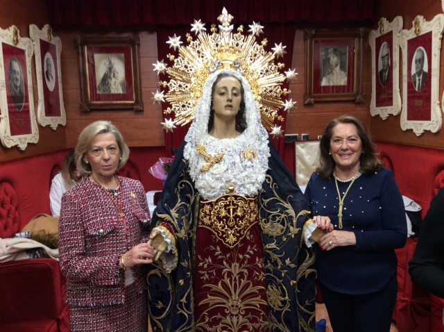 Vestida de la Santísima Virgen del Primer Dolor 2018