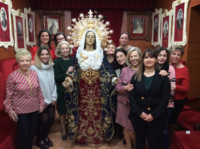 Vestida de la Santísima Virgen del Primer Dolor 2018