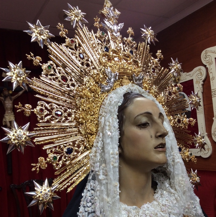 Vestida de la Santísima Virgen del Primer Dolor 2018
