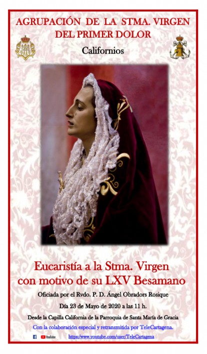 EUCARISTIA A LA STMA. VIRGEN CON MOTIVO DE SU LXV BESAMANO