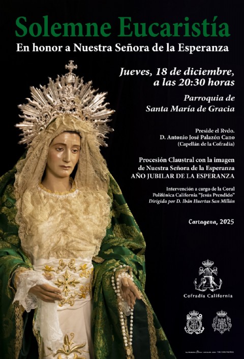 Eucaristía en honor de Ntra. Sra. de la Esperanza