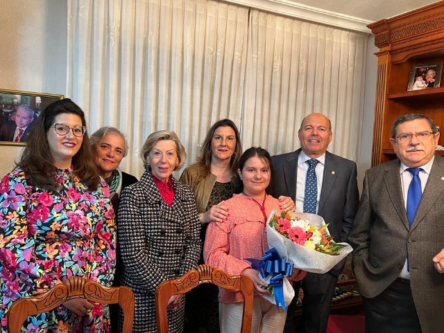 NOMBRAMIENTO DE MADRINA DEL TERCIO INFANTIL  