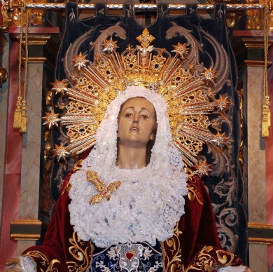 BESAMANO A LA SANTÍSIMA VIRGEN DEL PRIMER DOLOR.2009