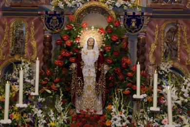 BESAMANO A LA SANTÍSIMA VIRGEN DEL PRIMER DOLOR - 2010