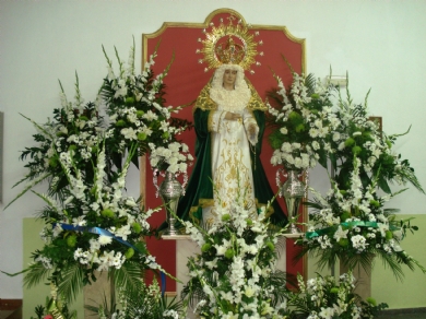 NTRA. SRA. DE LA ESPERANZA EN SU NUEVO ALTAR