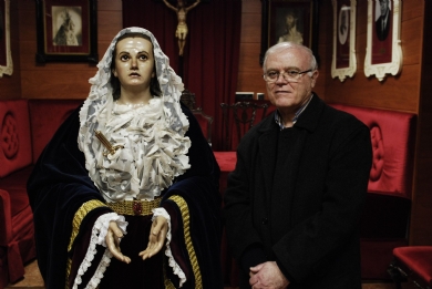 RÉPLICA DE LA IMAGEN DE LA VIRGEN DEL PRIMER DOLOR