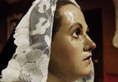 RÉPLICA DE LA IMAGEN DE LA VIRGEN DEL PRIMER DOLOR