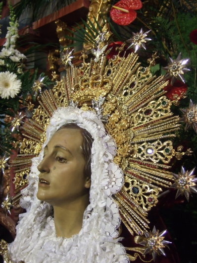 BESAMANO SAGRADA IMAGEN DE LA STMA. VIRGEN PRIMER DOLOR.